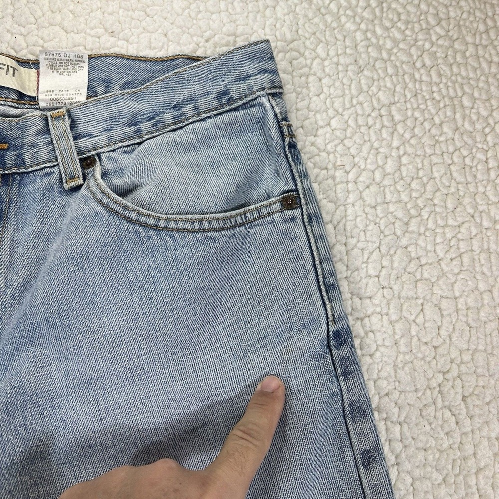 Levi's 550 Jeans Men's 34x30 (Actual 33x30) Blue Relaxed Fit Y2K - Picture 8 of 15